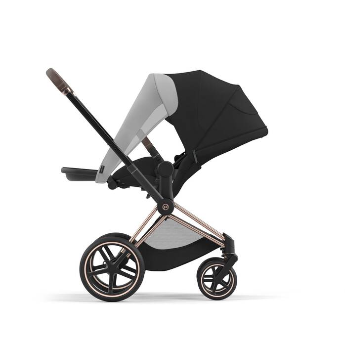 Image shows the combination of several products, sold separately. image number 3 CYBEX Sun Sail - Light Grey in Light Grey large-cybex-cn image number 3