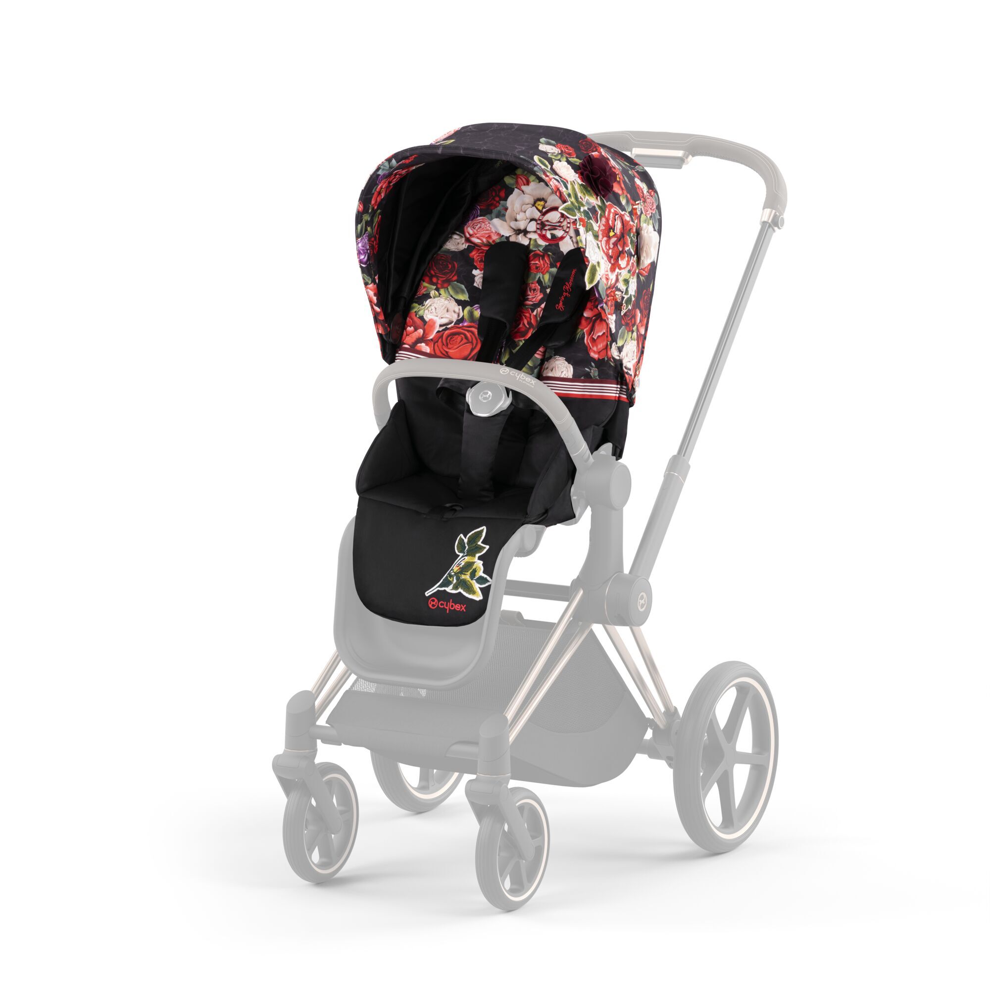 CYBEX Priam Seat Pack - Spring Blossom Dark in Spring Blossom Dark large-cybex-cn image number 1 Small