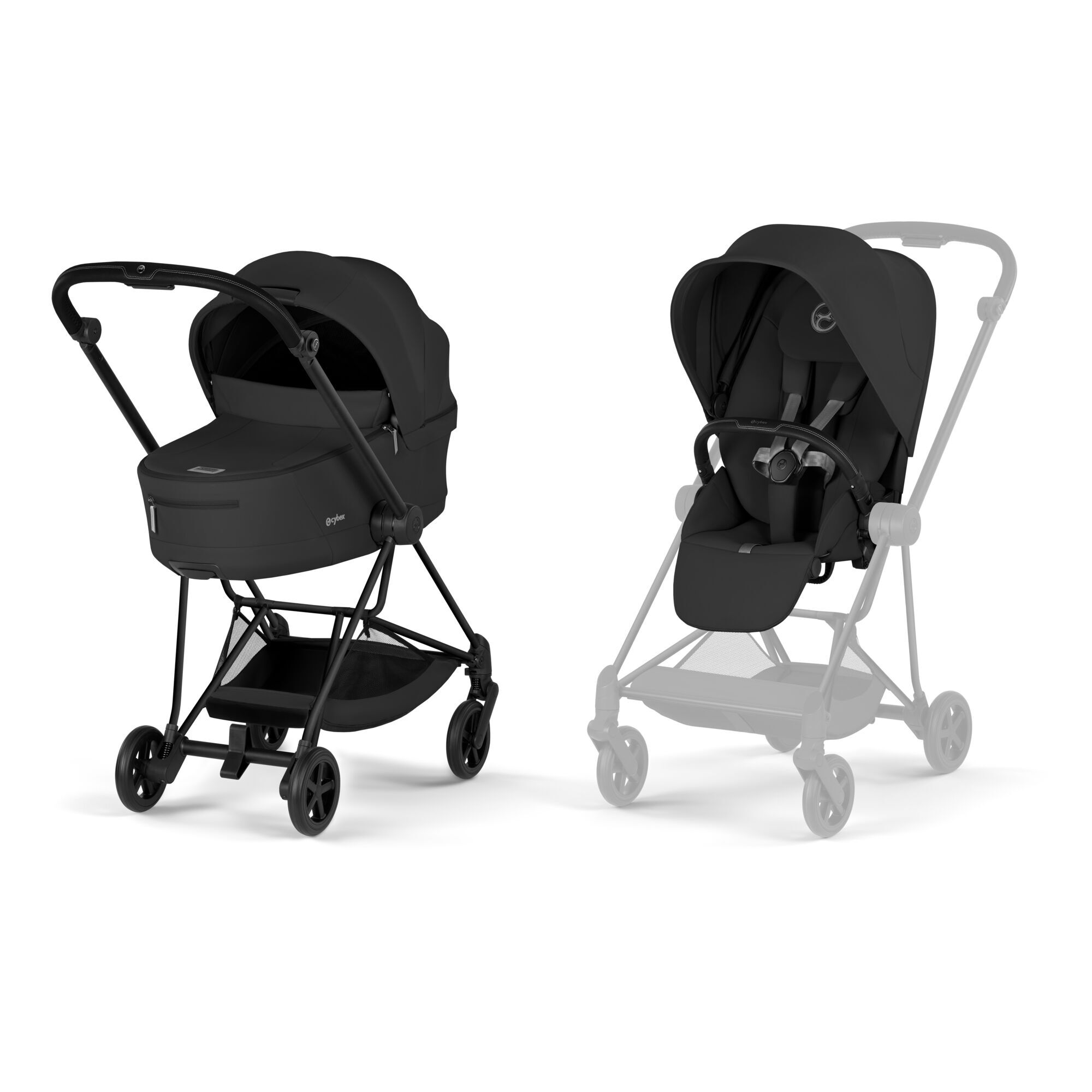 CYBEX Mios Bundle - Sepia Black (Matt Black Frame) in Sepia Black (Matt Black Frame) large-cybex-neu image number 1