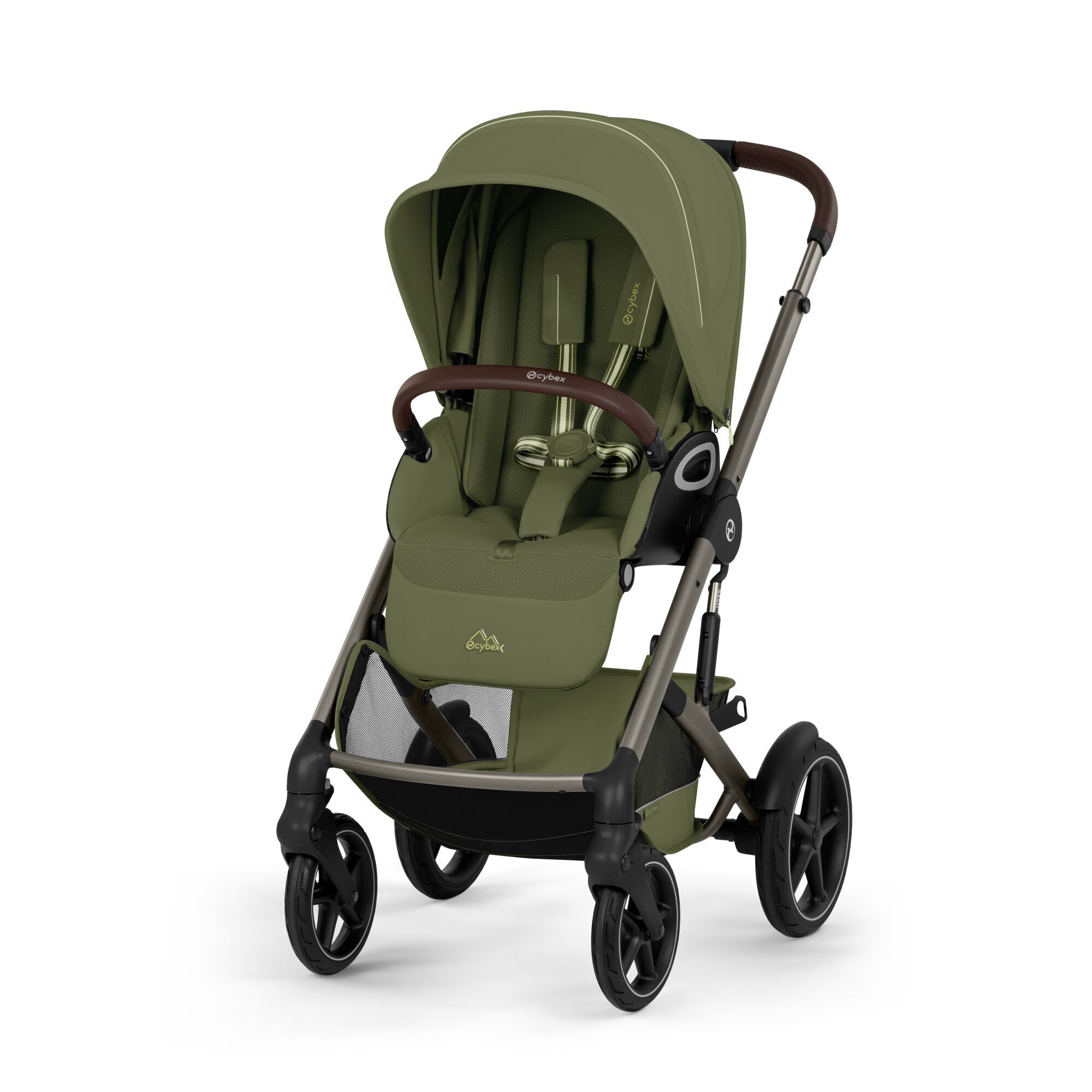 CYBEX Talos S Lux - Moss Green (Taupe Frame) in Moss Green (Taupe Frame) large-cybex-gb image number 2