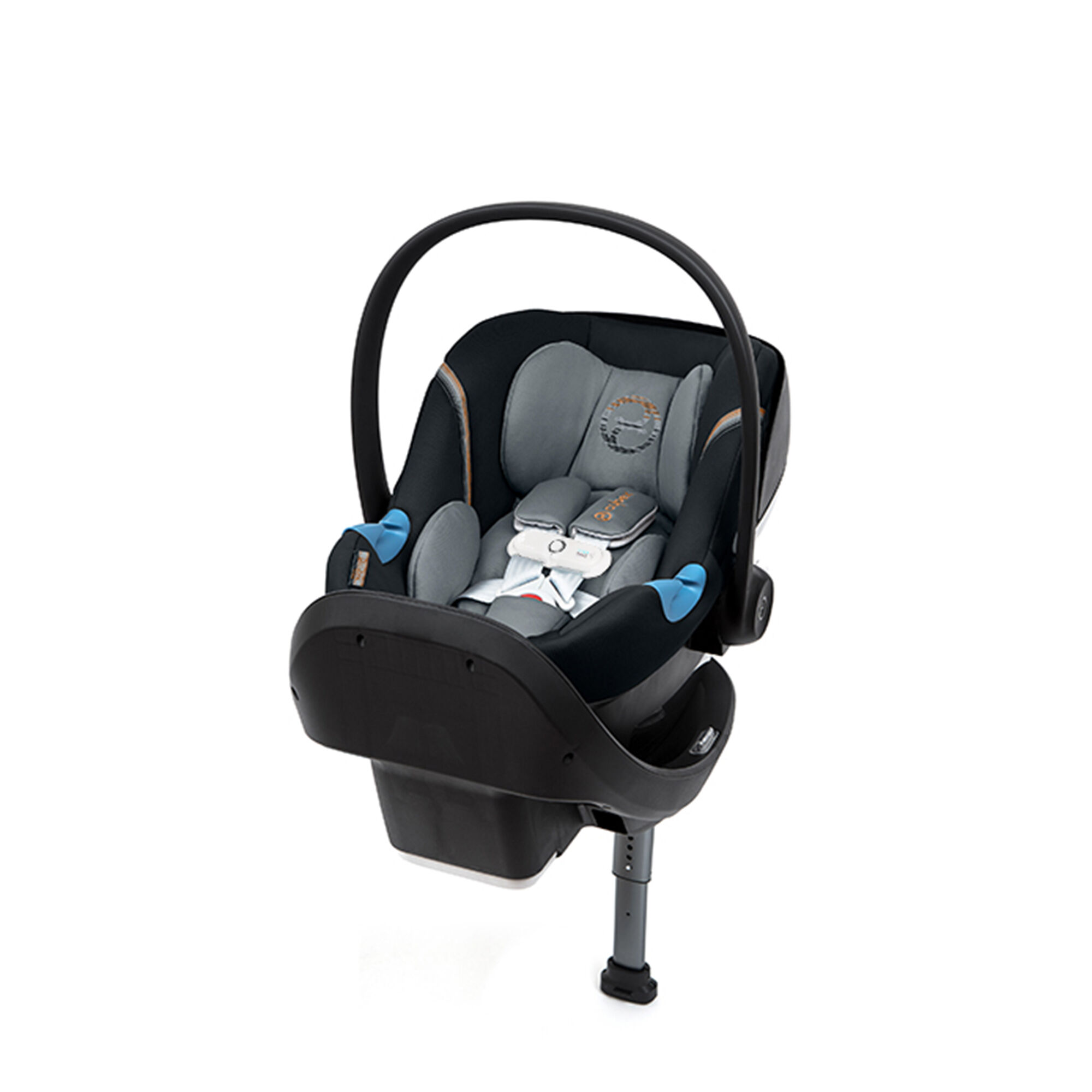 CYBEX Aton M SensorSafe SafeLock Base - Pepper Black in Pepper Black large-cybex-us image number 1 Small