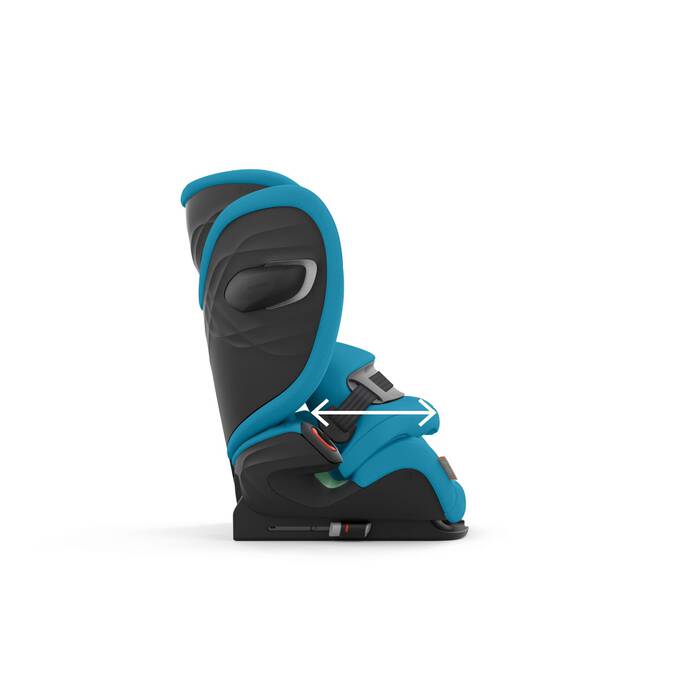 CYBEX Pallas G i-Size - Beach Blue (Plus) in Beach Blue (Plus) image number 3 CYBEX Pallas G i-Size - Beach Blue (Plus) in Beach Blue (Plus) large-cybex-neu image number 3