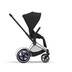CYBEX e-Priam Frame - Chrome With Black Details in Chrome With Black Details large-cybex-neu image number 5 Small