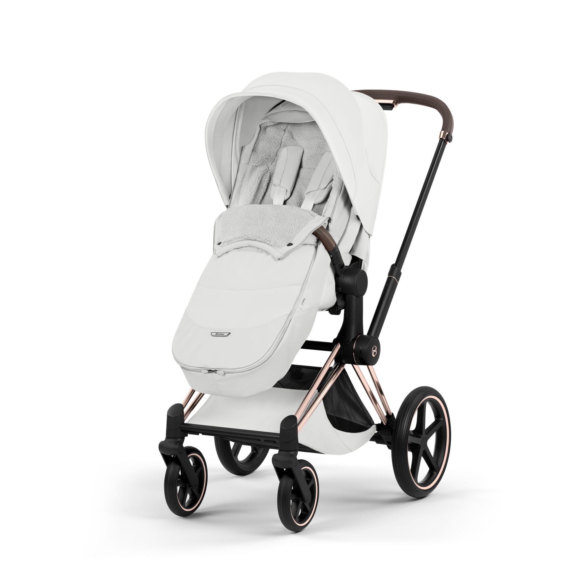 CYBEX Platinum Footmuff - Off White in Off White large-cybex-neu Bild 5