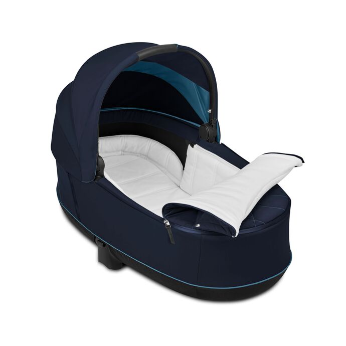 CYBEX Priam 3 Lux Carry Cot - Nautical Blue in Nautical Blue large afbeelding nummer 3
