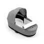 CYBEX Priam Lux Carry Cot - Manhattan Grey Plus in Manhattan Grey Plus large image number 2 Small