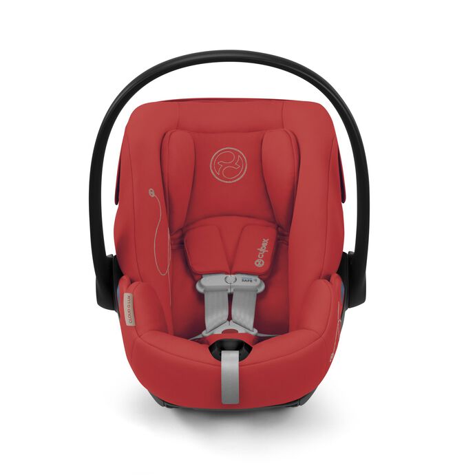 CYBEX Cloud G Lux with SensorSafe - Hibiscus Red in Hibiscus Red large image number 4