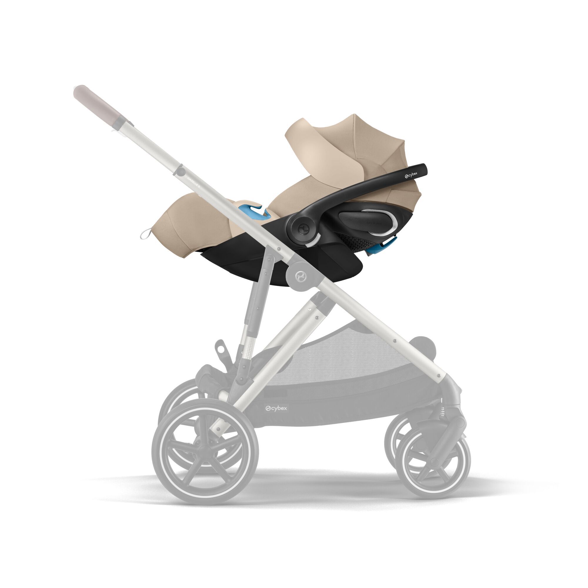 CYBEX Cloud G Pro with Load Leg Base - Almond Beige in Almond Beige large-cybex-ca image number 6
