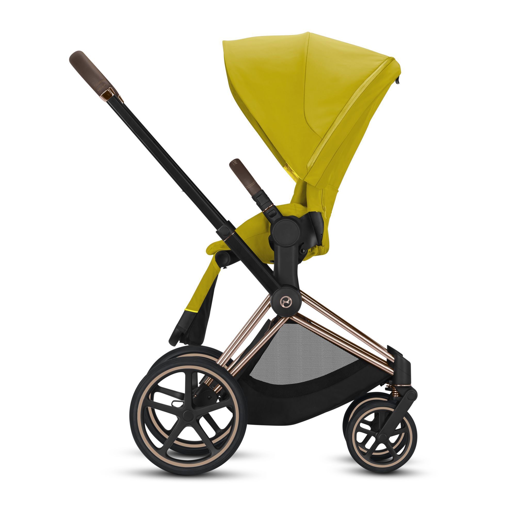 CYBEX Priam 3 Seat Pack - Mustard Yellow in Mustard Yellow large-cybex-neu image number 2 Small