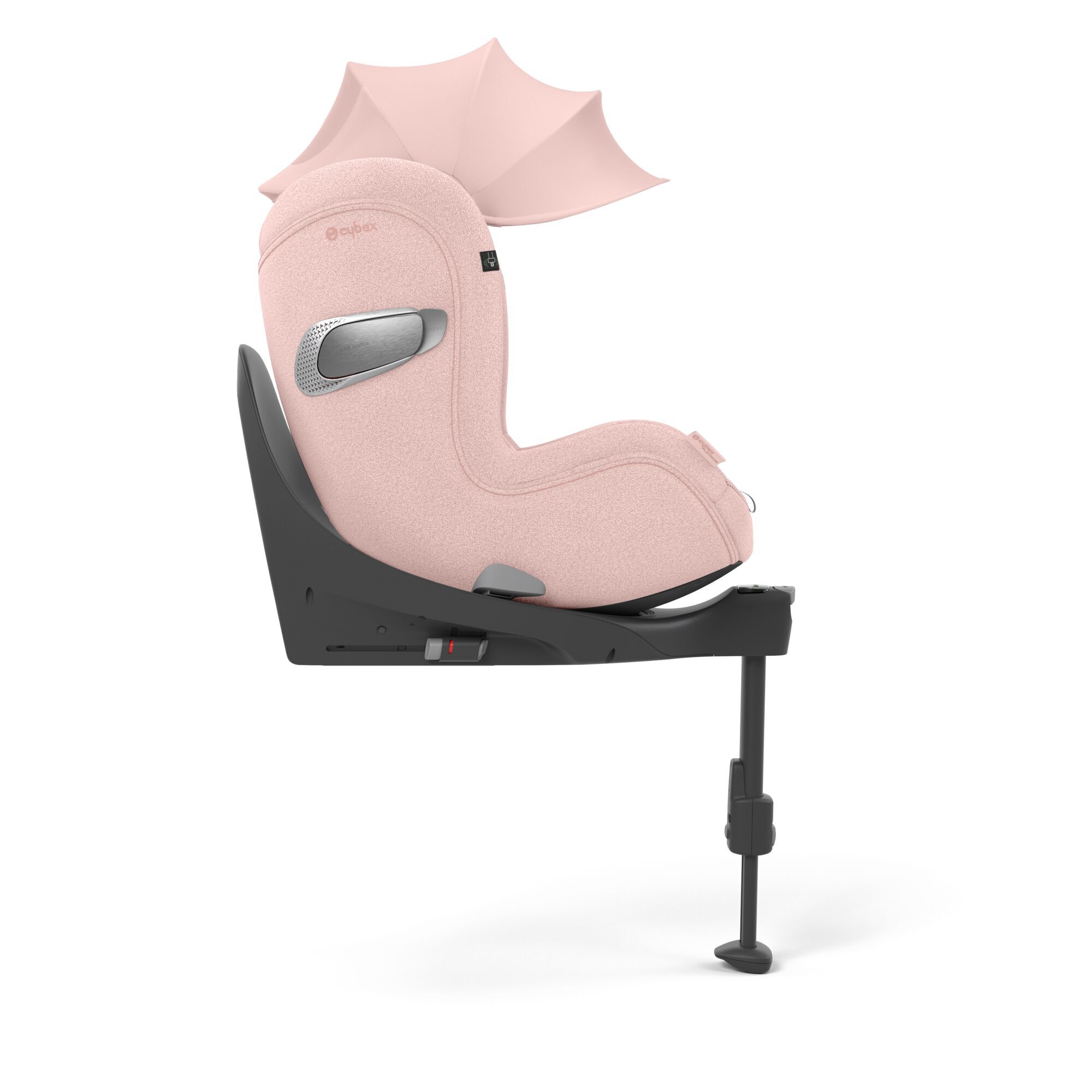 Cybex Sirona T in rosa Reboarder
