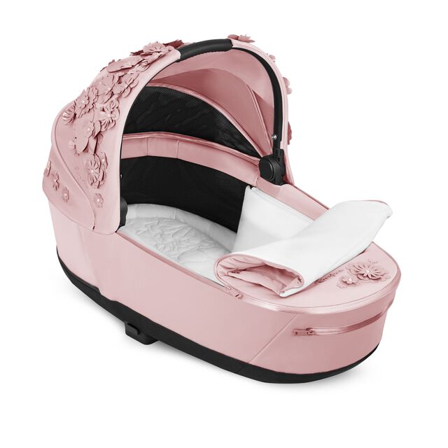 Cybex top pink stroller