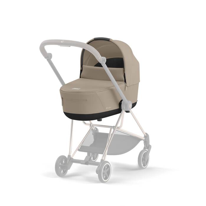 CYBEX Mios Lux Carry Cot (Cozy Beige) in Cozy Beige image number 6 CYBEX Mios Lux Carry Cot (Cozy Beige) in Cozy Beige large-cybex-row image number 6