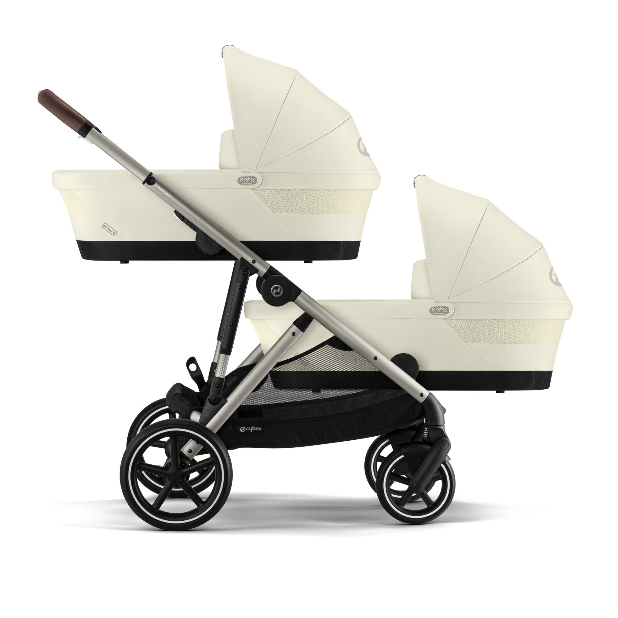 CYBEX Gazelle S Cot - Seashell Beige in Seashell Beige large número de imagen 5