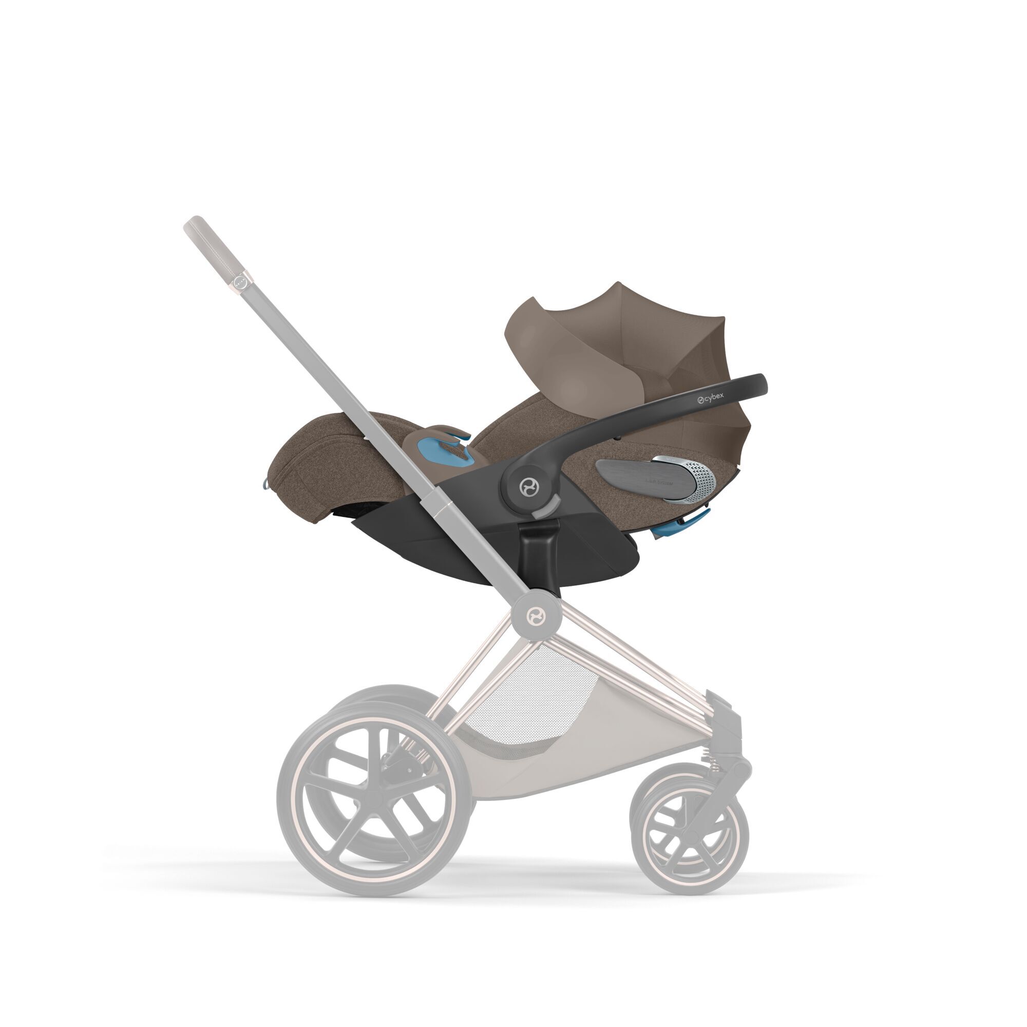 CYBEX Cloud T with Load Leg Base - Coconut Brown in Coconut Brown large-cybex-us image number 7