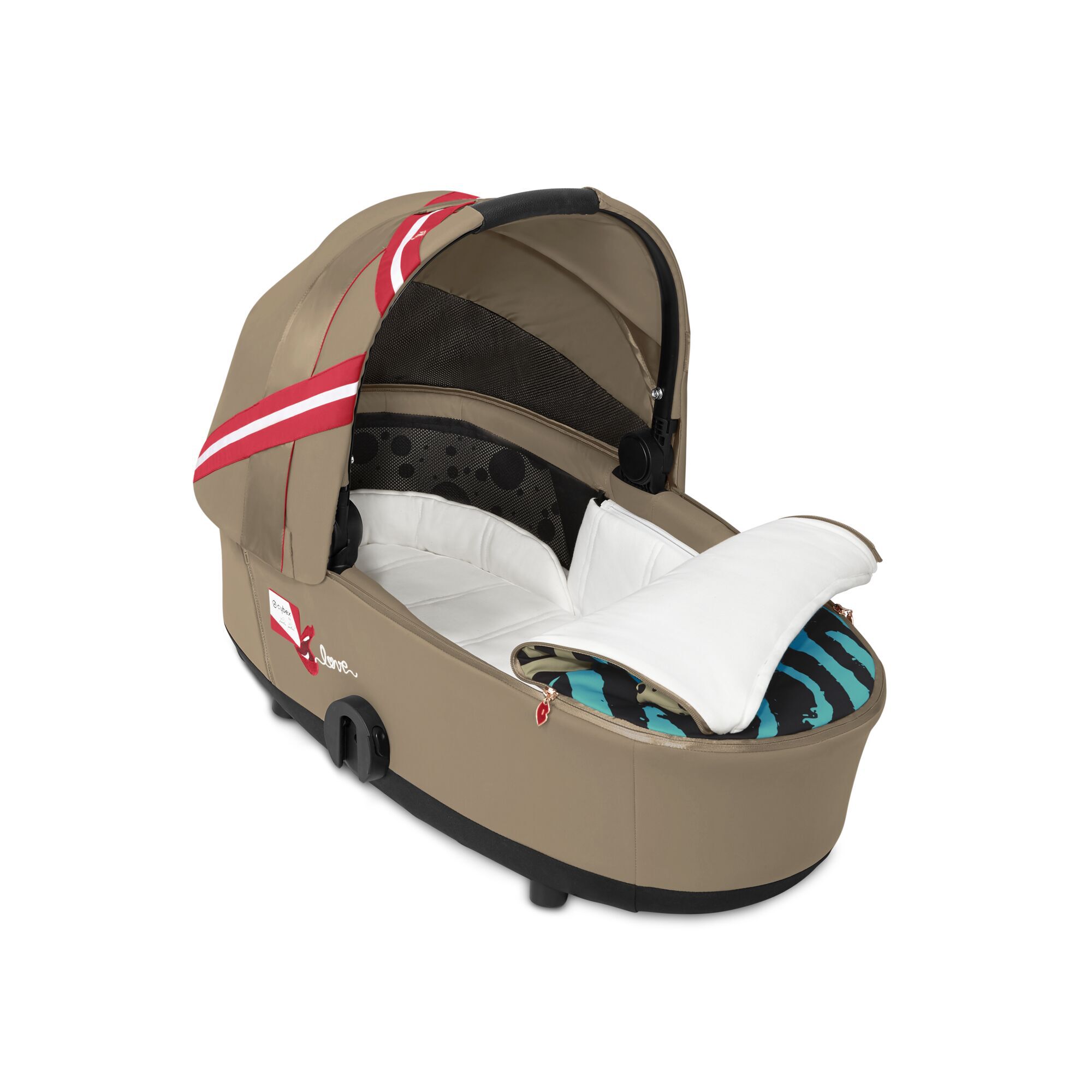 CYBEX Mios 2  Lux Carry Cot - Karolina Kurkova in Karolina Kurkova large-cybex-neu image number 2 Small