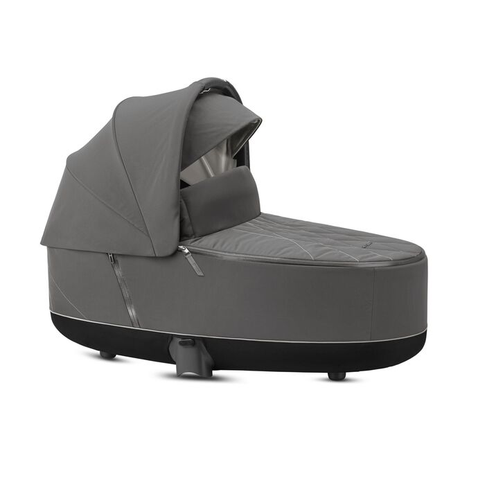 CYBEX Priam 3 Lux Carry Cot - Soho Grey in Soho Grey large afbeelding nummer 2