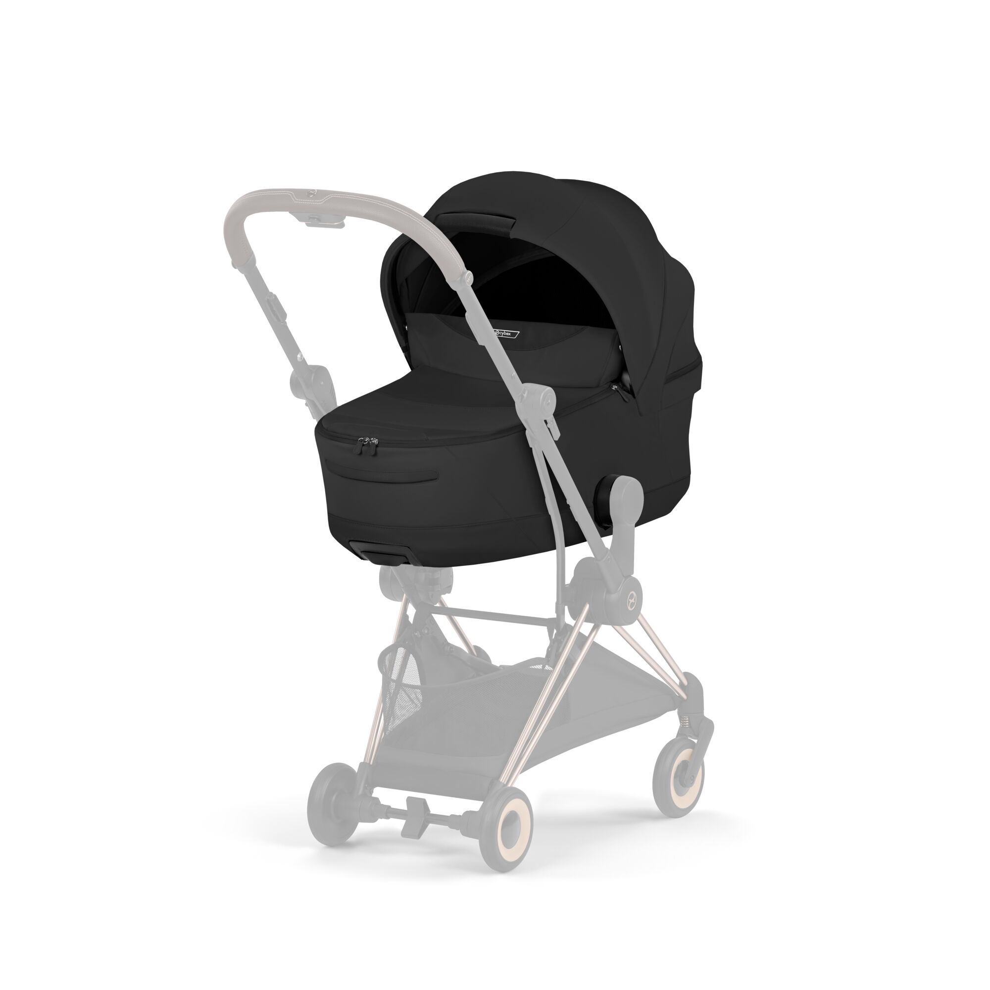 CYBEX Mios/Coya Fold Lux Carry Cot - Style Collection - Sepia Black in Sepia Black large-cybex-row image number 6