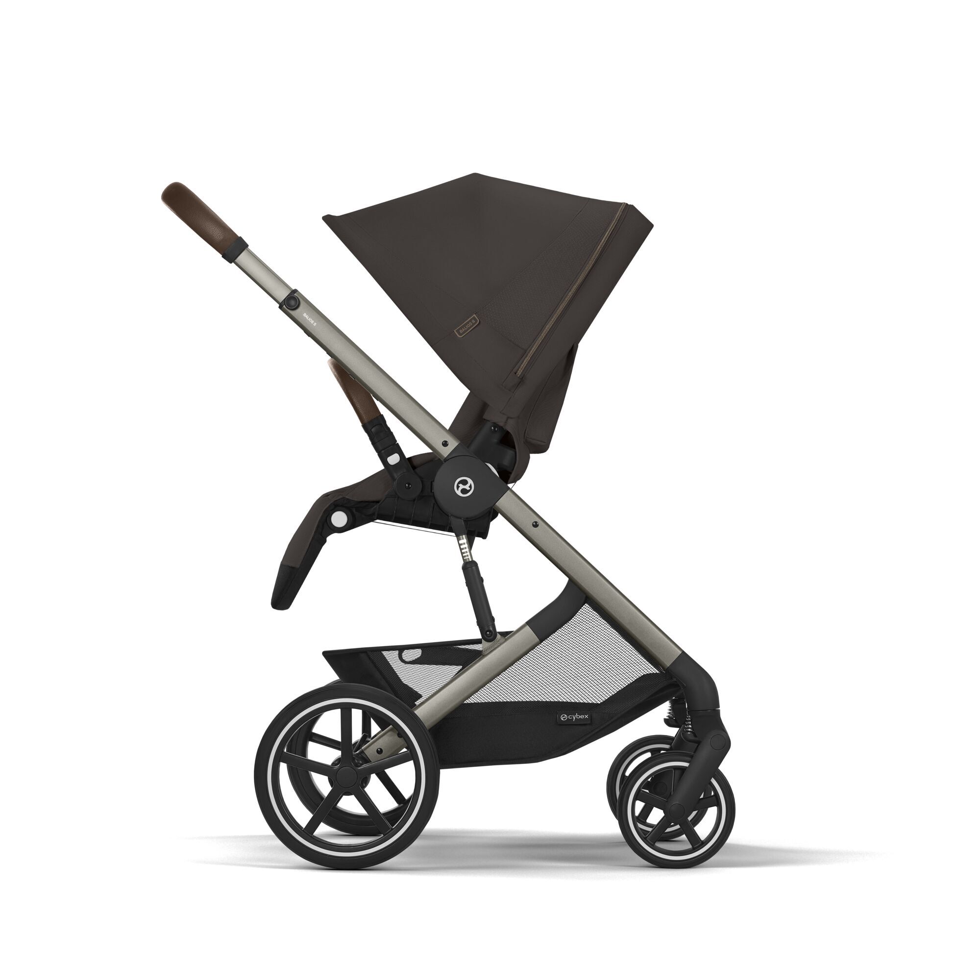 CYBEX Balios S Lux - Chocolate Brown in Chocolate Brown (Taupe Frame) large-cybex-gb image number 5 Small
