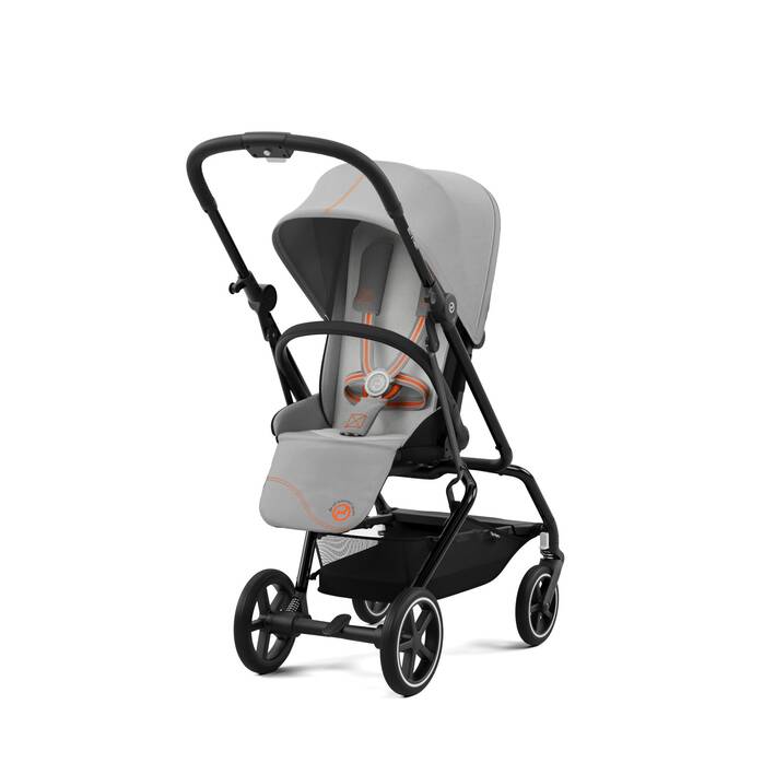 CYBEX Eezy S Twist+2 2023 - Lava Grey (Black Frame) in Lava Grey (Black Frame) image number 1 CYBEX Eezy S Twist+2 2023 - Lava Grey (Black Frame) in Lava Grey (Black Frame) large-cybex-neu image number 1