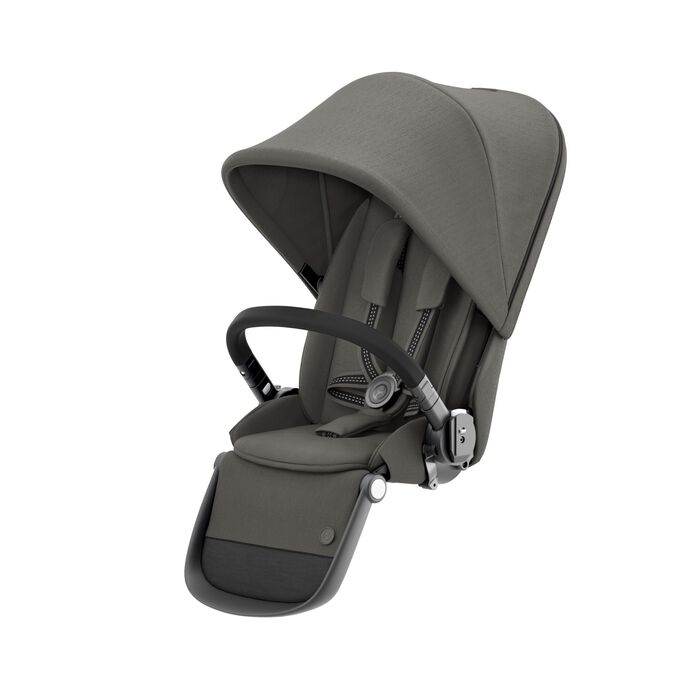 CYBEX Gazelle S Seat Unit - Soho Grey (Black Frame) in Soho Grey (Black Frame) large image number 1