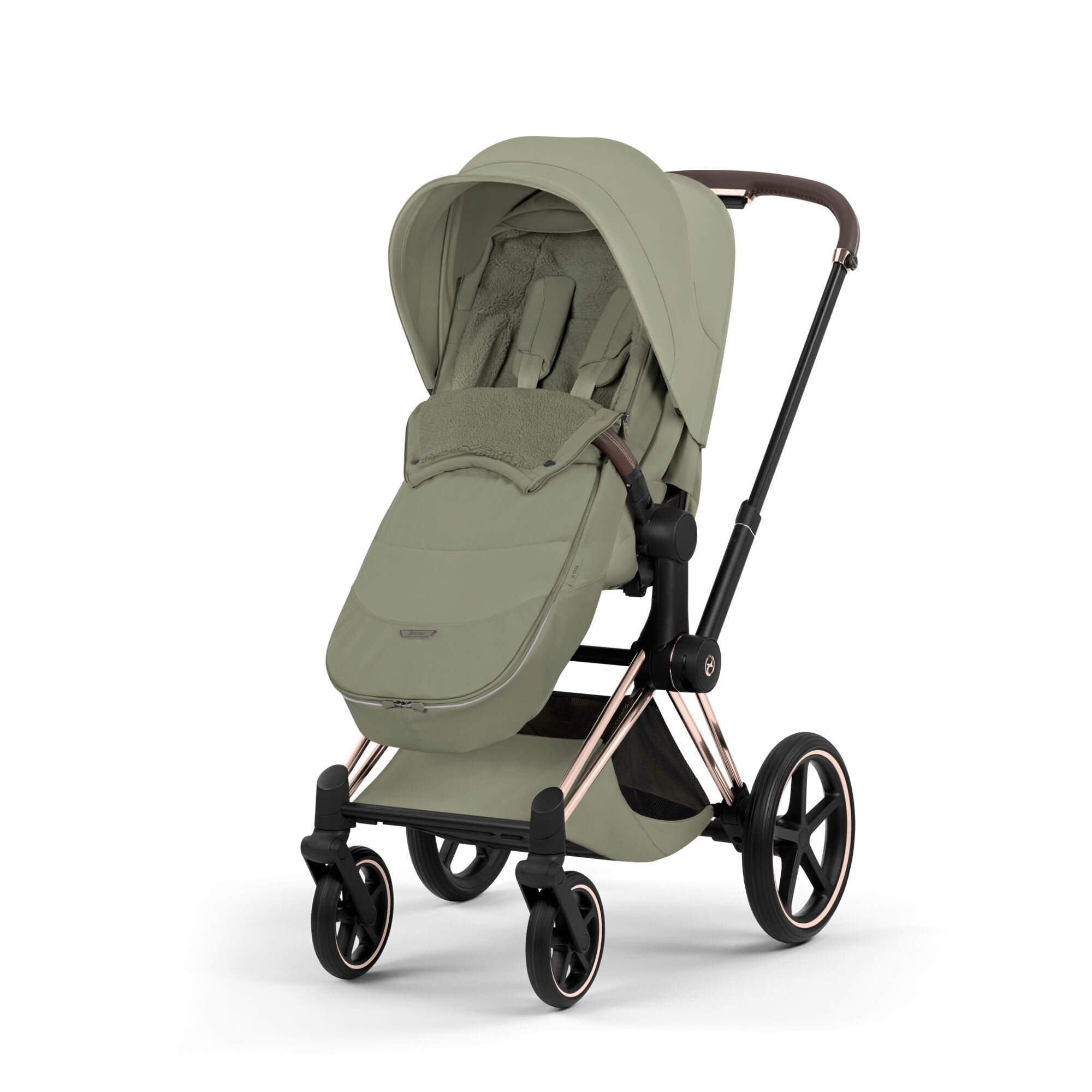 CYBEX Platinum Footmuff - Sage Green in Sage Green large-cybex-neu Bild 5
