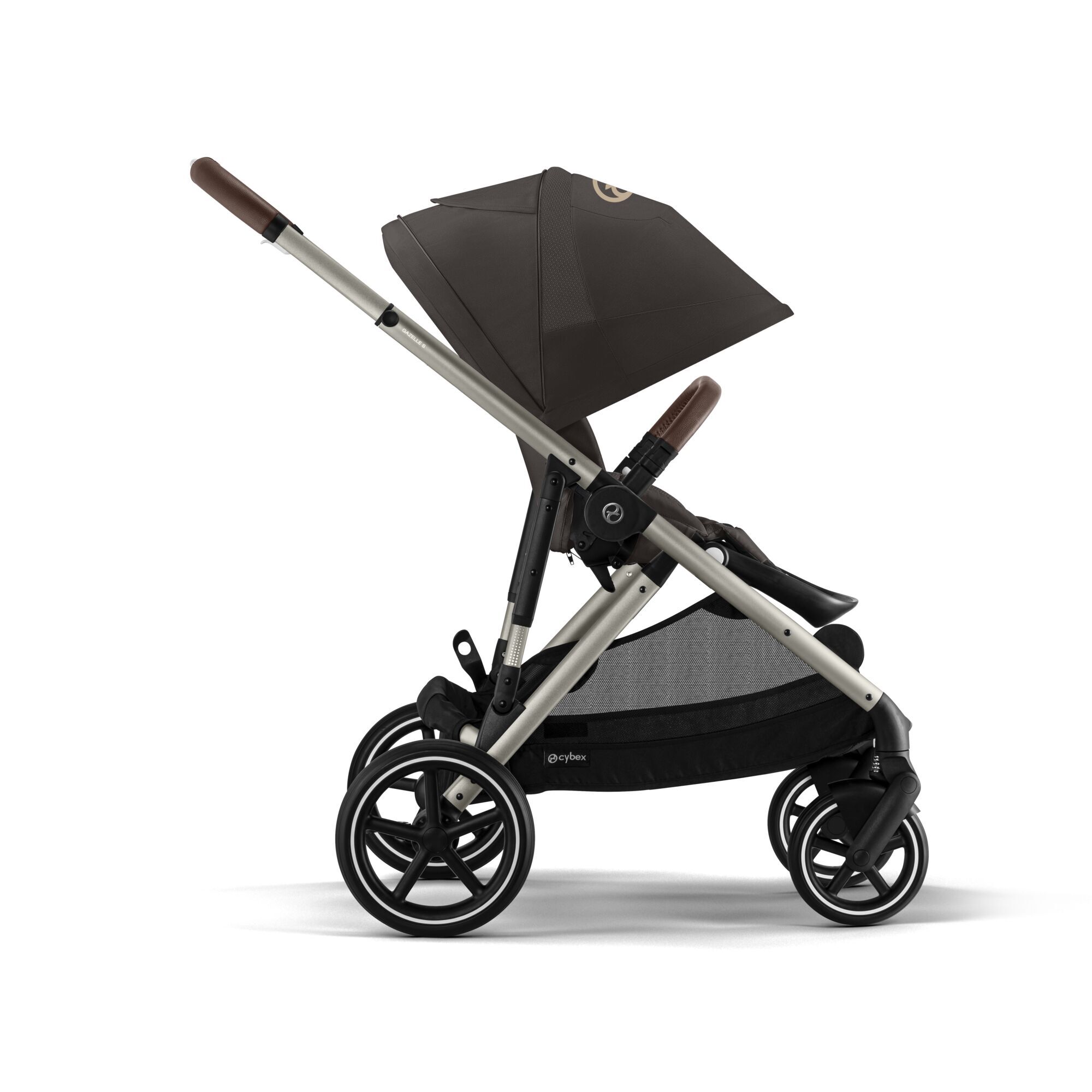 CYBEX Gazelle S - Chocolate Brown (Taupe Frame) in Chocolate Brown (Taupe Frame) large-cybex-us image number 6