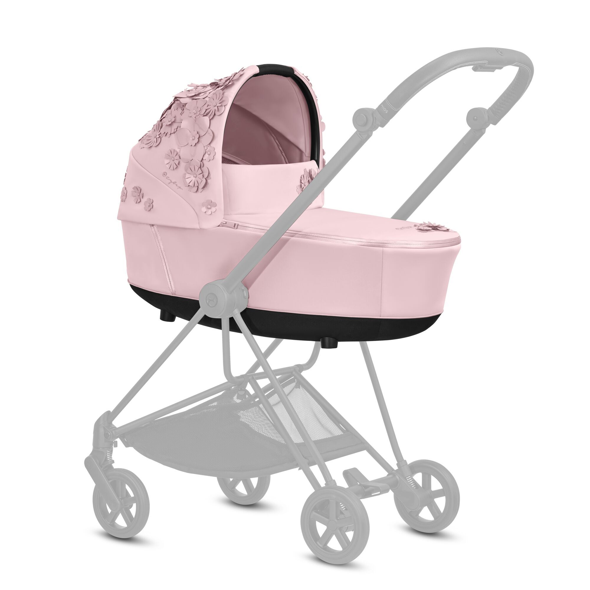 CYBEX Mios 2  Lux Carry Cot - Pale Blush in Pale Blush large-cybex-neu image number 4 Small