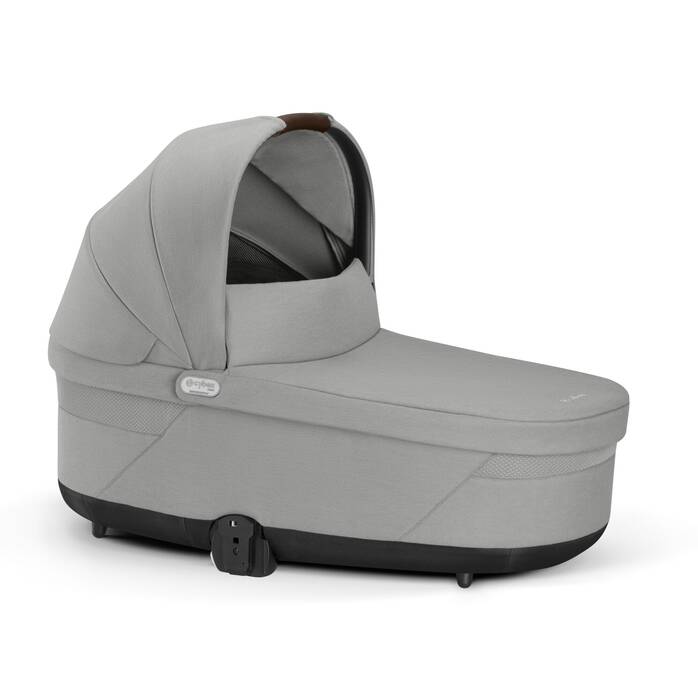 CYBEX Cot S Lux - Stone Grey in Stone Grey image number 1 CYBEX Cot S Lux - Stone Grey in Stone Grey large-cybex-neu image number 1