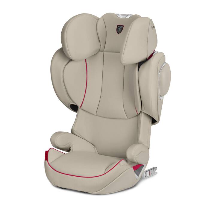 CYBEX Solution Z-fix - Ferrari Silver Grey in Ferrari Silver Grey image number 1 CYBEX Solution Z-fix - Ferrari Silver Grey in Ferrari Silver Grey large-cybex-row image number 1