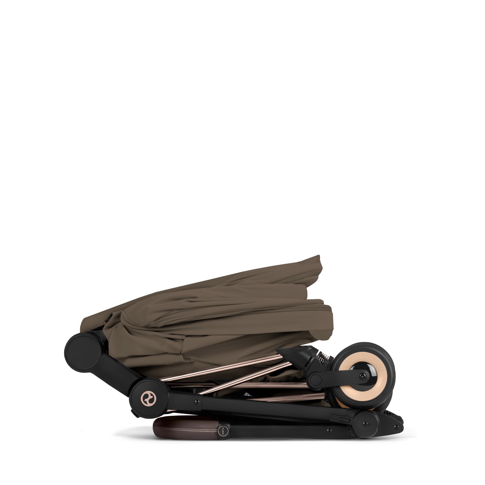 CYBEX Mios Fold Lux Carry Cot Style - Coconut Brown in Coconut Brown large-cybex-us image number 8