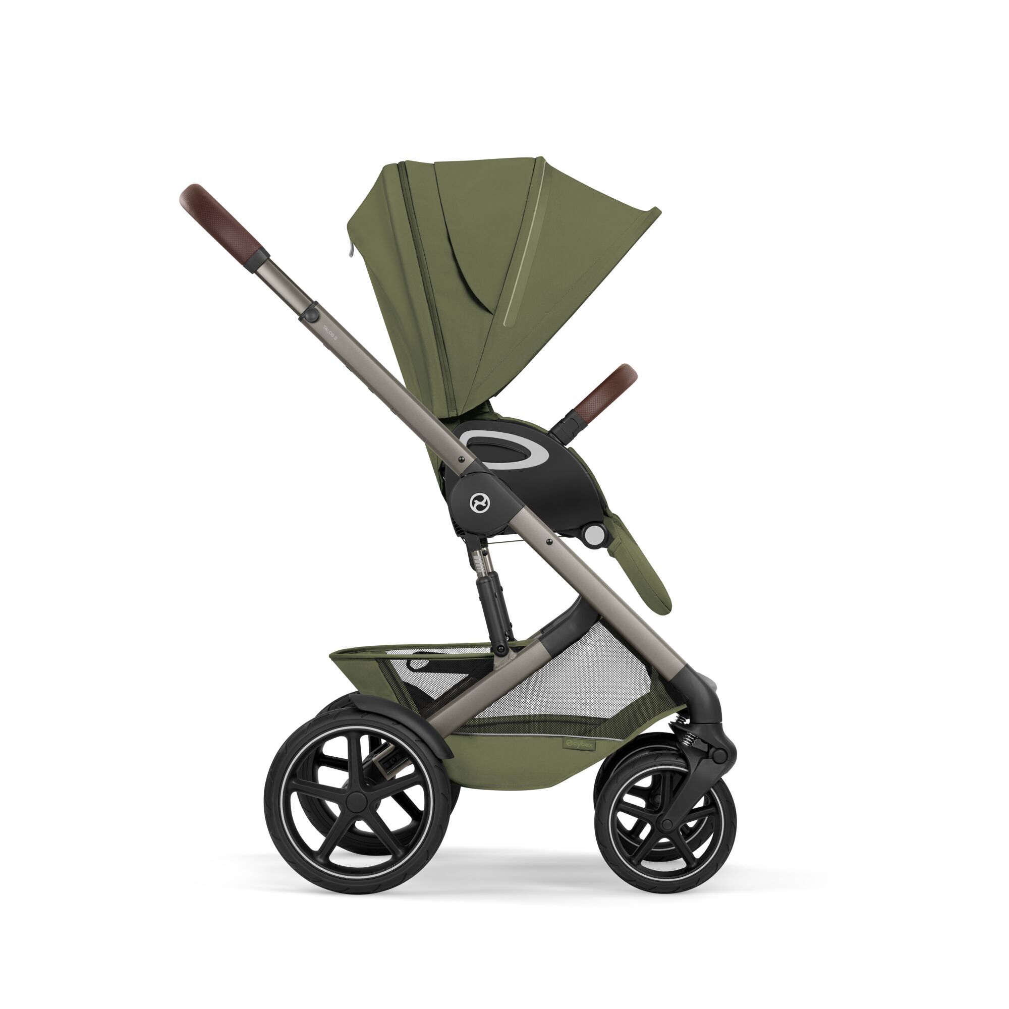CYBEX Talos S Lux met opvouwbare reiswieg - Moss Green (taupe frame) in Moss Green (Taupe Frame) large-cybex-neu afbeelding nummer 7
