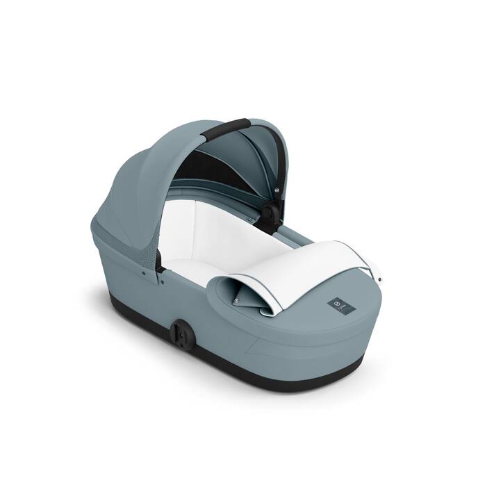 CYBEX Melio Cot - Stormy Blue in Stormy Blue image number 2 CYBEX Melio Cot - Stormy Blue in Stormy Blue large-cybex-neu image number 2