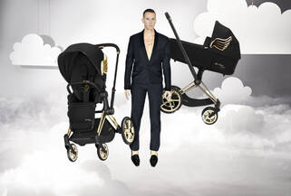 Adaptateurs Siège Auto Pour Poussettes Libelle Et Orfeo Cybex Gold - Installation Facile