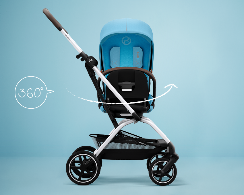 Cybex Stroller CYBEX Eezy S Twist +2 V2 Baby Stroller With 360