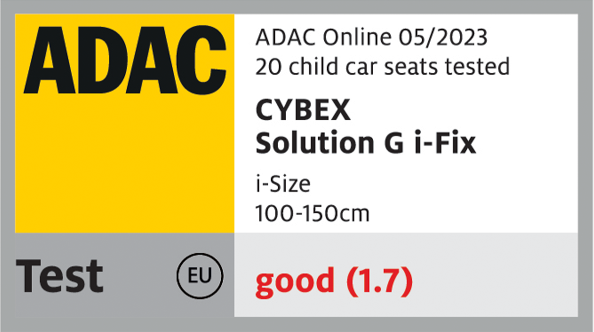 dTest: Cybex Solution G i-Fix - výsledky testu autosedaček