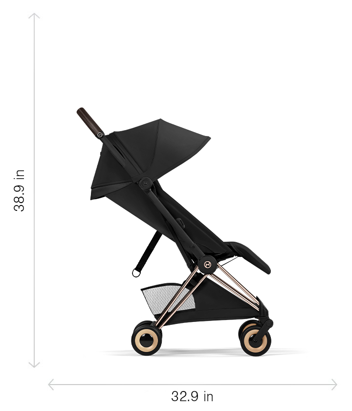 Coya Stroller Unfolded: