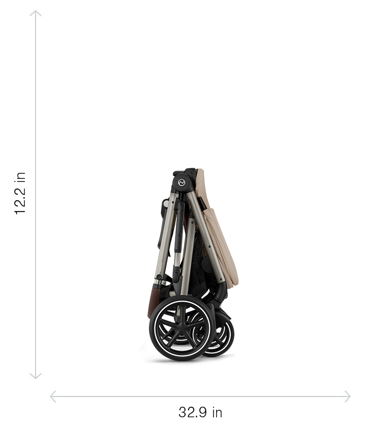 Dimensions β Folded (most compact)