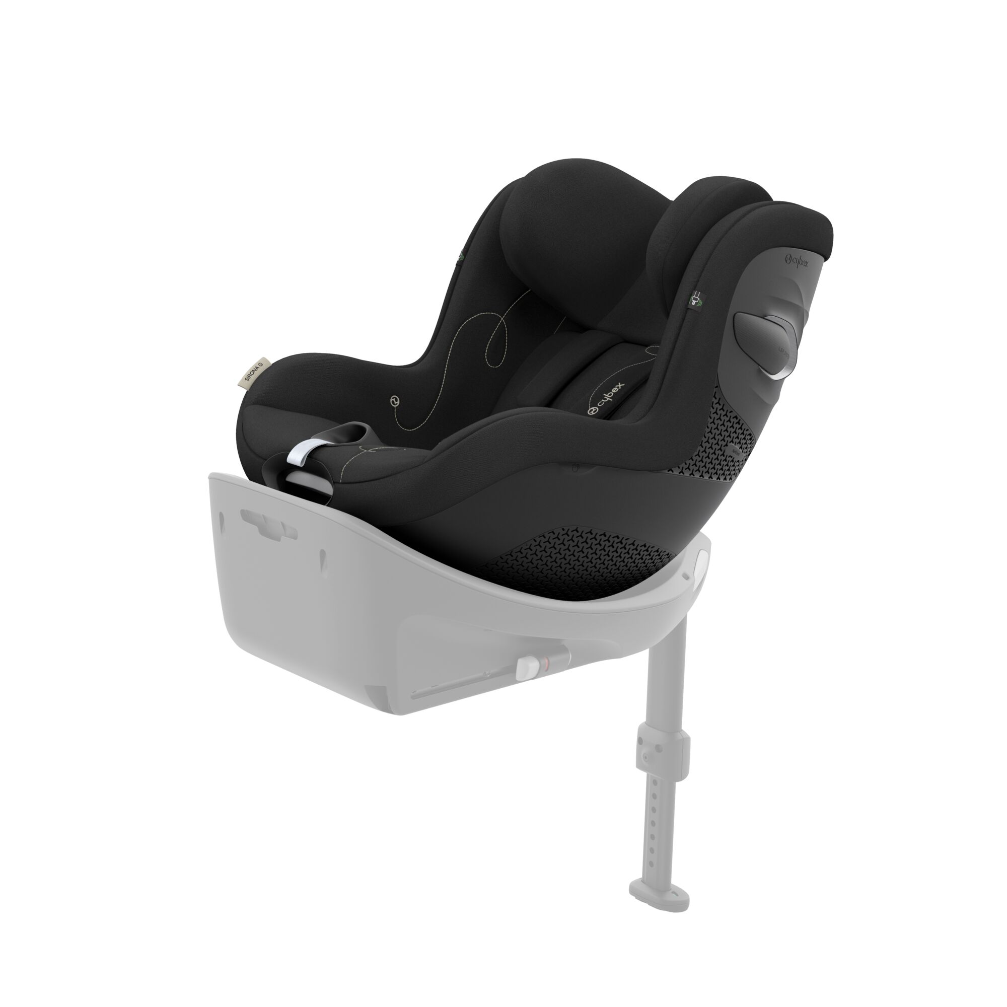 【美品】Cybex Sirona S i-size Cybex Sirona S i-Size Car Seat - Soho Grey - Baby and Child