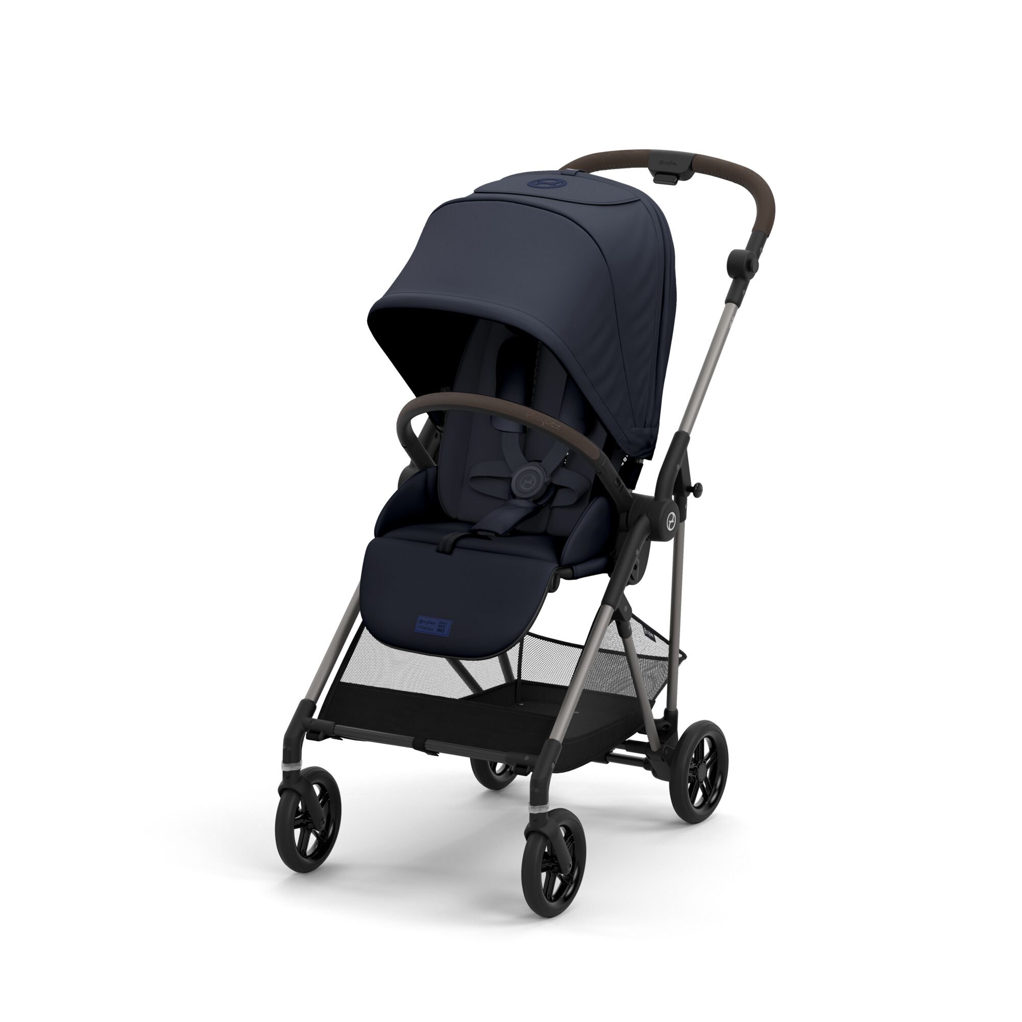 【cybex】Melio Carbon 2024 CYBEX Melio Pushchair - Stormy Blue (2024 New Generation