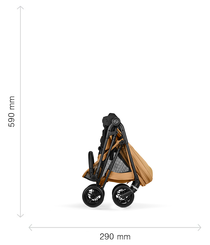 Folded (most compact)