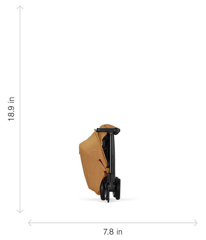 Folded (most compact):