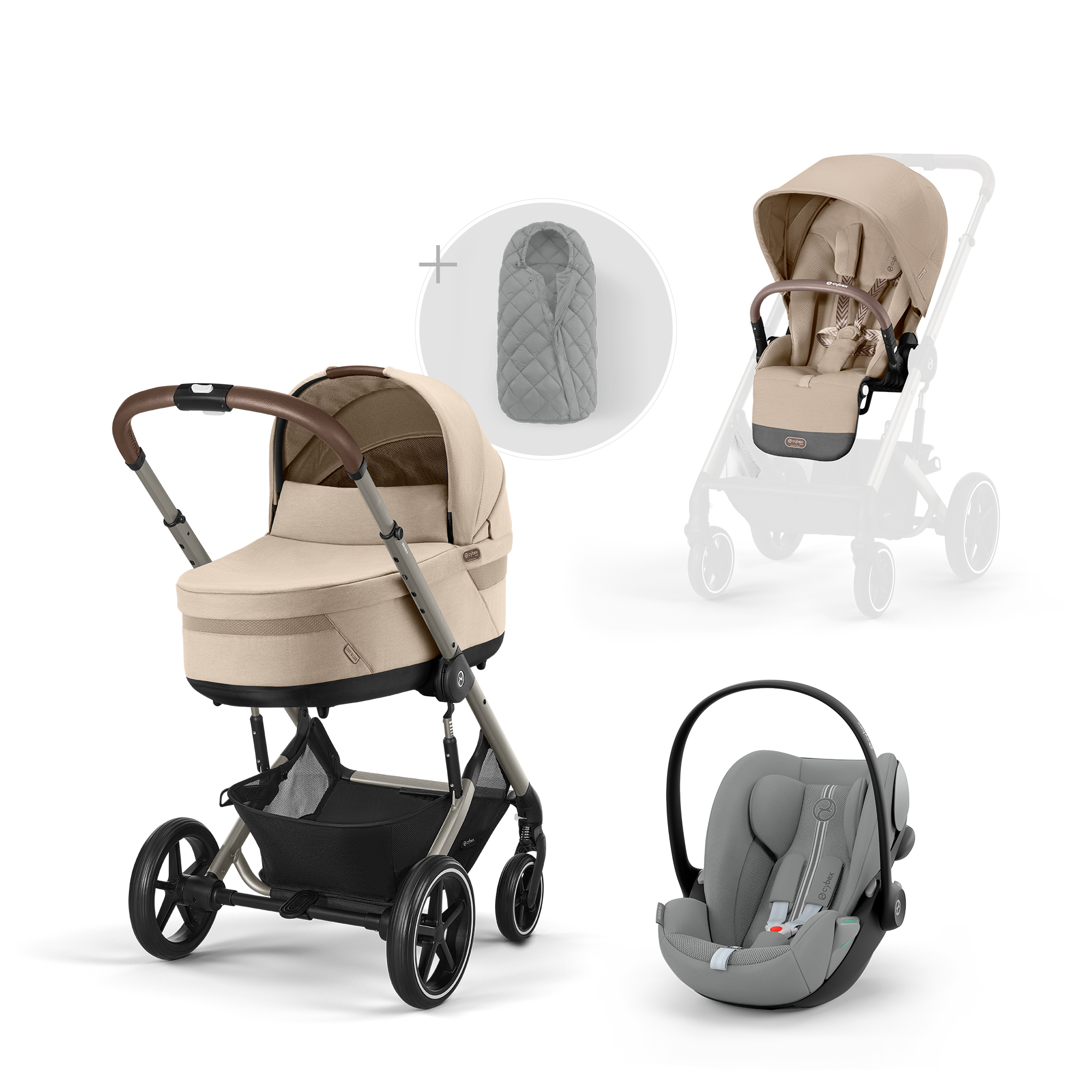 CYBEX Balios S Lux Travel Set | CYBEX