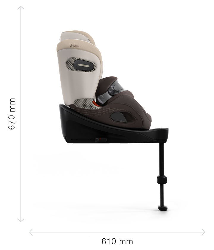 Cybex Anoris Si - rozmery 2